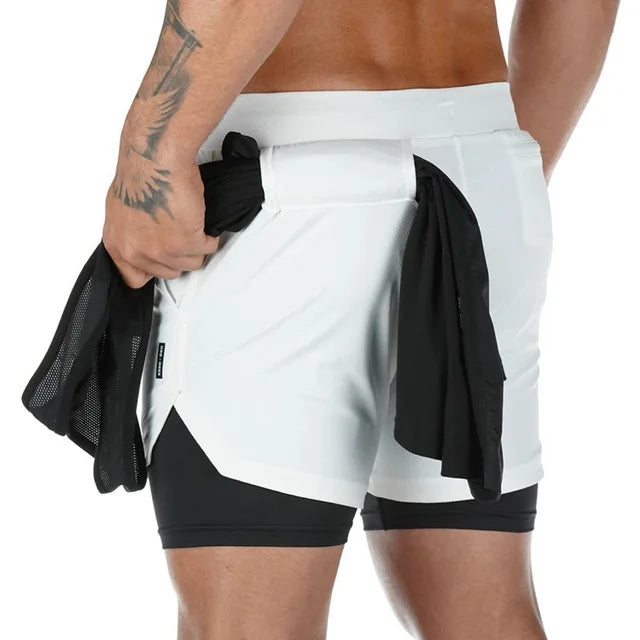 Shorts Para Treino 2 em 1 para Esporte