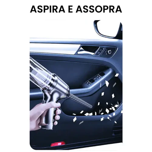 Aspirador Portátil 4 em 1 Power Cleaner® - para Limpeza Completa e Eficiente!🧹